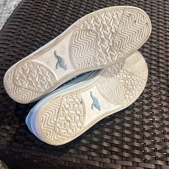 KangaROOS blue lace up casual skater sneakers size 12 - Picture 8 of 13